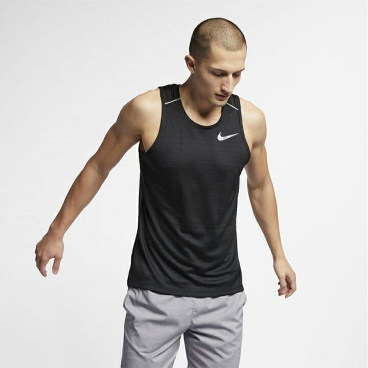 楽天市場 タンクトップ ノースリーブシャツ メンズ ナイキ Nike Dri Fit マイラー タンク スポーツウェア トレーニング ランニング 運動着 マラソン 男性 トップス Aj7563 010 World Wide Market