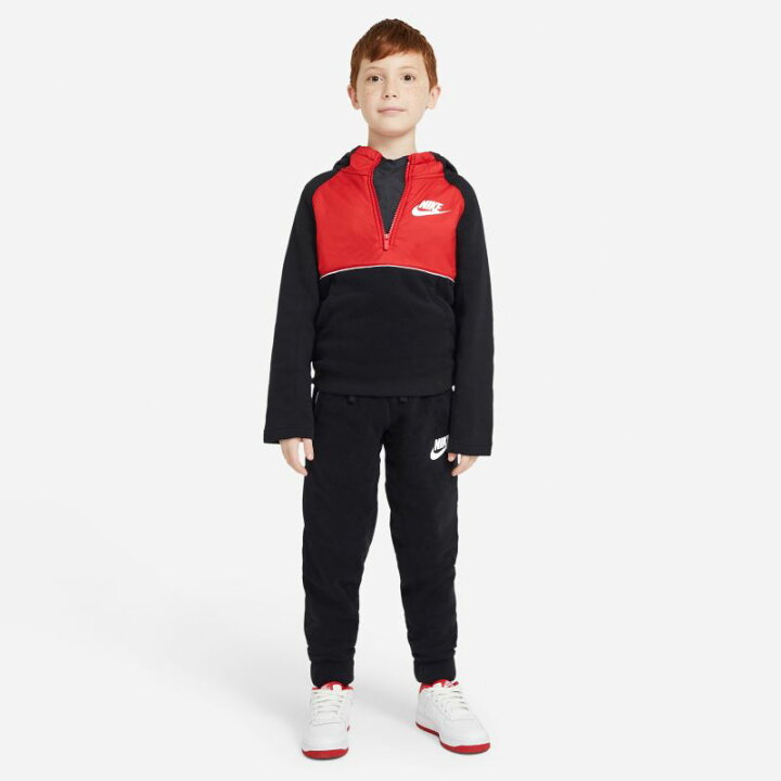 楽天市場 キッズ フリース 上下セット ジュニア 子供服 130 160cm ナイキ Nike Yth Wz トラックスーツ スポーツウェア 男の子 女の子 セットアップ 運動 普段使い Cu32 010 World Wide Market