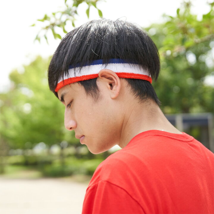 楽天市場 ヘッドバンド ナイキ Nike スウッシュ ヘアバンド おでこ 汗止め スポーツ アクセサリー メンズ レディース テニス ジョギング トリコロール Bn1003 6 World Wide Market