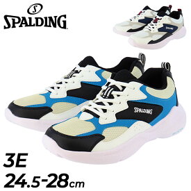 メンズシューズ スニーカー 3E 幅広 24.5-28cm メンズ/スポルディング SPALDING JN-384 Re:LACTiON(リラクション)/カジュアル デイリー 男性 普段履き 紳士靴 くつ/JIN3840-