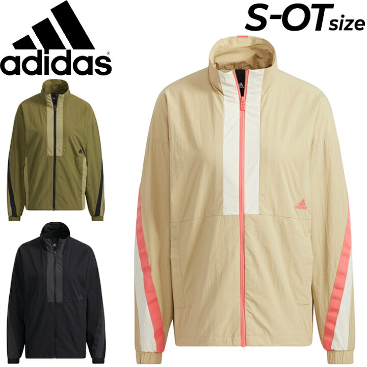 楽天市場 ウィンドブレーカー レディース アウター アディダス Adidas W Word ウーブンジャケット 裏メッシュ トレーニング フィットネス 女性 スポーツウェア おしゃれ 上着 Cc361 World Wide Market