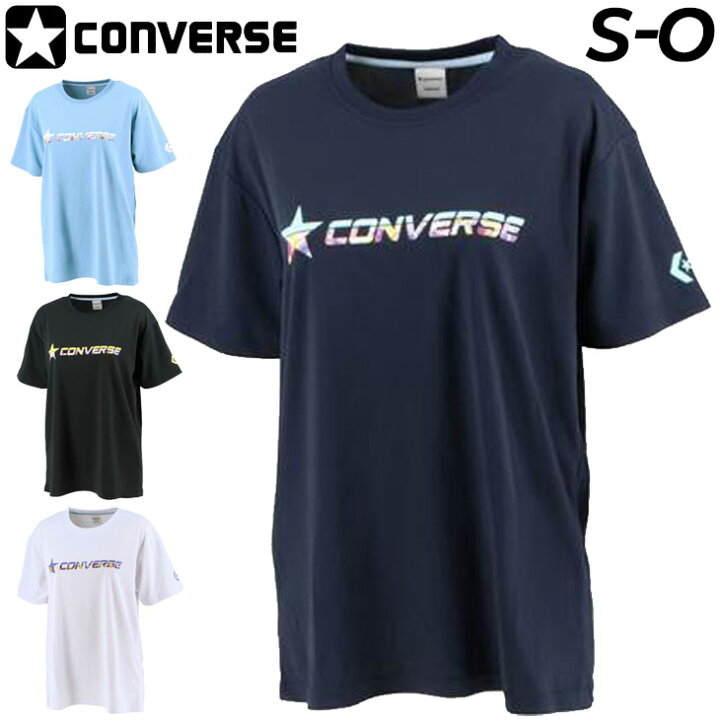楽天市場 Tシャツ 半袖 レディース コンバース Converse バスケットボール スポーツウェア 吸汗速乾 女性 女子 学生 バスケシャツ 半袖シャツ トップス Cb World Wide Market