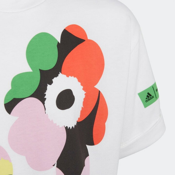 楽天市場 キッズ Tシャツ 半袖 女の子 130 160cm 子供服 アディダス Adidas Marimekko マリメッコ 子ども用 コラボt スポーツウェア カジュアル 花柄 かわいい 女児 ガールズ おしゃれ トップス Dvw76 World Wide Market
