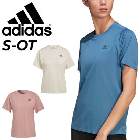 半袖 Tシャツ レディース アディダス adidas ランニング ジム ジョギング マラソン スポーツウェア トレーニング フィットネス 女性 トップス/TM576【a20Qpd】