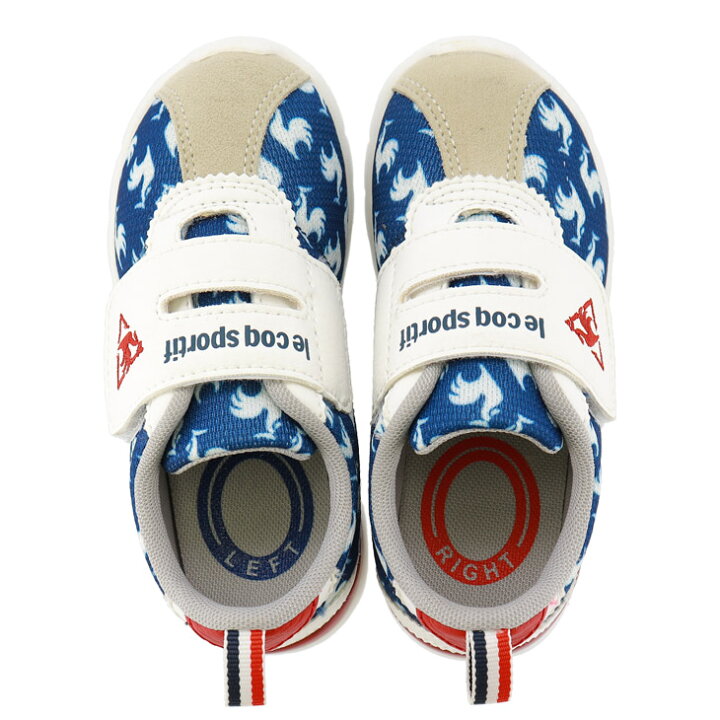 楽天市場 送料無料 キッズ ベビー スニーカー シューズ 13 18 0cm 子供靴 ルコック Le Coq Sportif モンペリエ Iv Ny Art F 軽量 総柄 メッシュ 男の子 女の子 靴 ベルクロ かわいい くつ Ql5rjc04 World Wide Market