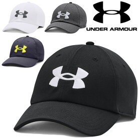 キャップ 帽子 メンズ アンダーアーマー UNDER ARMOUR ブリッツィングアジャスタブルハット/スポーツキャップ トレーニング 男性 ロゴ ぼうし/1361532