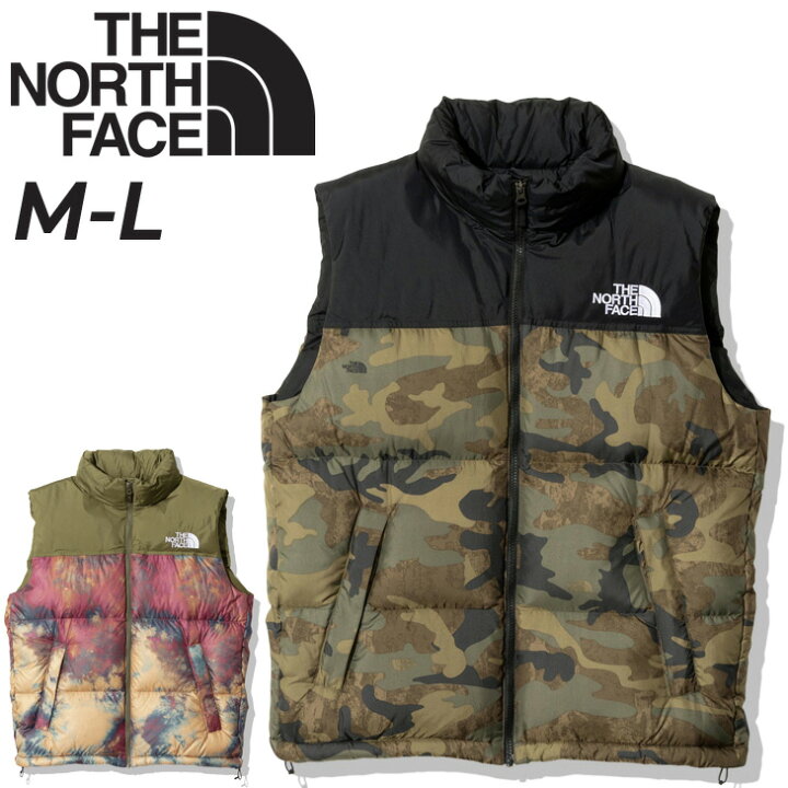 THE NORTH FACE カモフラージュ ダウンベスト 