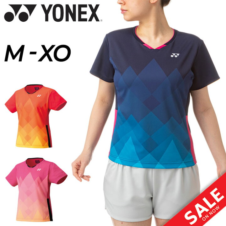 メーカー直売 YO-20703-019-M ヨネックス レディース ゲームシャツ ネイビーブルー サイズ：M YONEX