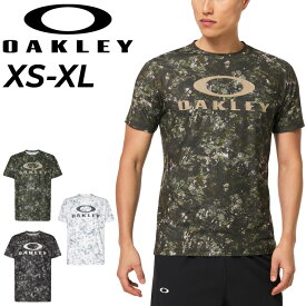 オークリー 半袖 Tシャツ メンズ OAKLEY トレーニング スポーツウェア フィットネス ランニング ジョギング ジム 吸汗速乾 抗菌防臭 UVカット(UPF50+) 男性 トップス/FOA405182