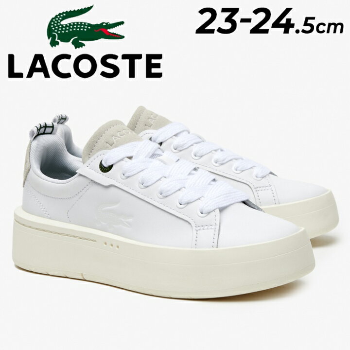 楽天市場】送料無料 ラコステ レディース レザー スニーカー LACOSTE 