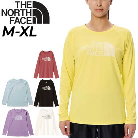 送料無料 ノースフェイス 長袖 Tシャツ レディース THE NORTH FACE プリントT 吸汗速乾 抗菌防臭 ランニング ジム ジョギング トレーニング スポーツ キャンプ アウトドア デイリー カジュアル ウェア ロンT 女性 トップス/NTW12377