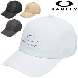 オークリー 帽子 スポーツキャップ メンズ レディース OAKLEY 6パネル 抗菌防臭 吸汗速乾 トレーニング ランニング ゴルフ テニス 黒 白 ブラック ホワイト グレー ベージュ シリコンロゴ ユニセックス ぼうし/FOS901613