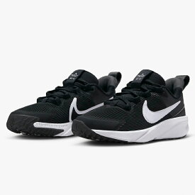 送料無料 ナイキ キッズシューズ スニーカー NIKE スターランナー 4 NN PS ゴム紐 子供靴 16.5-22cm ローカット スポーツ カジュアル 運動靴 スポーティ 子ども ジュニアシューズ nike 男の子 女の子 小学生 通学 黒 ブラック ブランド STAR RUNNER くつ/DX7614-001