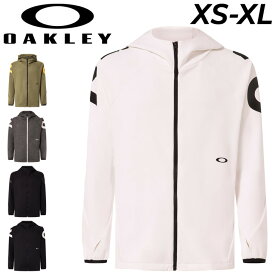 送料無料 オークリー ジャージ メンズ OAKLEY ジャケット フルジップ フーディ パーカー アウター 吸汗速乾 ストレッチ UVカット リフレクター ジャージー トレーニング スポーツウェア ウエア 男性用 服 パーカ ブランド アパレル/FOA406266