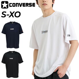 コンバース 半袖 Tシャツ メンズ CONVERSE プリントT バスケットボール スポーツウェア ウエア 吸汗速乾 男性 男子 トップス バスケシャツ トレーニング ジム 練習着 部活 メンズウェア ブランド アパレル/CB241359