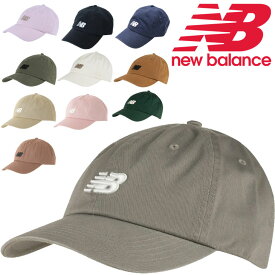 ニューバランス 帽子 メンズ レディース Newbalance カーブドブリム NBキャップ 6パネル スポーツ カジュアル 刺繍ロゴ ベースボールキャップ ユニセックス ぼうし スポーツ カジュアル アクセサリー シンプル 男女兼用 ブランド アパレル/LAH91014