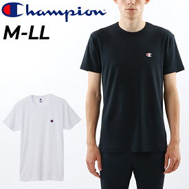 チャンピオン 半袖 Tシャツ メンズ インナーシャツ Champion クルーネック アンダーウェア メッシュ素材 吸汗速乾 通気性 男性用 肌着 普段使い スポーツ 半袖シャツ メンズインナー 服 ブランド アパレル/CM1HT201【返品不可】