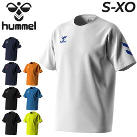 ヒュンメル 半袖 Tシャツ メンズ hummel ドライTシャツ 吸汗速乾 ワンポイント ロゴT 男性 男子 大きいサイズ サッカー ハンドボール ランニング バスケ トレーニング スポーツウェア ウエア シンプル メンズウェア 半袖シャツ 服 ブランド アパレル/HAY2133