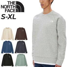 送料無料 ノースフェイス スウェットシャツ メンズ THE NORTH FACE トレーナー 長袖 クルーネック 保温 通気性 軽量 厚手 アウトドア スポーツ トレーニング ウェア デイリー カジュアル メンズウェア 男性用 スエット ブランド トップス アパレル/NT62386