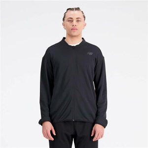 送料無料 ニューバランス トレーニングジャケット ジャージ メンズ Newbalance Tenacity グリットジャケット スポーツウェア ウエア ジャージー 吸汗速乾 男性用 アウター 黒 ブラック メンズウェ
