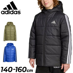  AfB_X ȃWPbg LbY WjA adidas K ESS 3S pfbgWPbg 140-160cm q LbYEGA ۉ h ͂ hp AE^[ 킽 t[ht Wo[ qǂ 