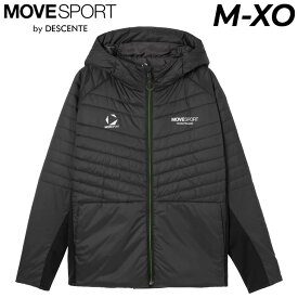 送料無料 デサント ムーブスポーツ 中綿ジャケット メンズ DESCENTE MOVESPORT ACTIVE SUITS THERMO ハイブリッドフーディー 防風 保温 吸収発熱 スポーツウェア 男性用 アウター トレーニングジャケット 防寒 メンズウエア ブランド アパレル 石川祐希選手着用/ST5FJK70M