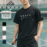 送料無料 KREFY クレフィー 園田啓悟選手オリジナルブランド 半袖 Tシャツ メンズ レディース バドミント…