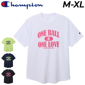 チャンピオン 半袖 Tシャツ レディース Champion BASKETBALL バスケットボールウェア クルーネックT 練習着 部活 バスケシャツ 女性 女子 半袖シャツ スポーツウェア ブランド スポーツTシャツ 半そで 服 アパレル レディースウエア/CW-DB312