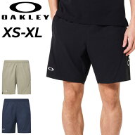 送料無料 オークリー ショートパンツ メンズ OAKLEY ウーブンパンツ ハーフパンツ 軽量 薄手 短パン 吸汗…