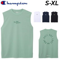 チャンピオン ノースリーブ メンズ タンクトップ Champion スリーブレスシャツ バスケットボールウェア …