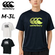 送料無料 カンタベリー 半袖シャツ Tシャツ メンズ レディース canterbury S/Sロゴトレーニングティー 吸…