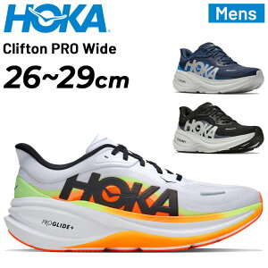 �������� �z�J �����Y �����j���O�V���[�Y ���L HOKA �N���t�g���v�� ���C�h Clifton PRO WIDE �N�b�V������ ���[�h���� ���[�J�b�g �W���M���O ������ �g���[�j���O �j�� ���@�\ �����V���[ �傫