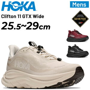 �������� �z�J �����j���O�V���[�Y �����Y ���L ���C�h�^�C�v HOKA �N���t�g�� 11 GTX ���C�h CLIFTON 11 GTX WIDE �h�� �X�j�[�J�[ �S�A�e�b�N�X GORE-TEX �W���M���O ���[�h���� �E�H�[�L���O �J�̓� 