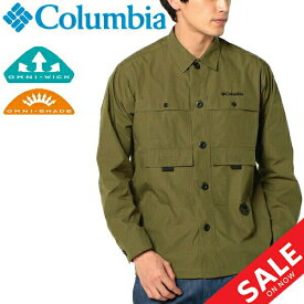 楽天市場 Columbia コロンビア ヒューソンパークロングスリーブシャツ トレッキング アウトドア 長袖シャツ メンズの通販