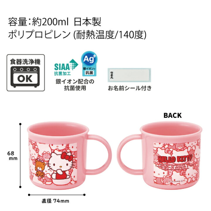 楽天市場】ハローキティ 6点セット うしろうしろ かわいい お弁当箱  