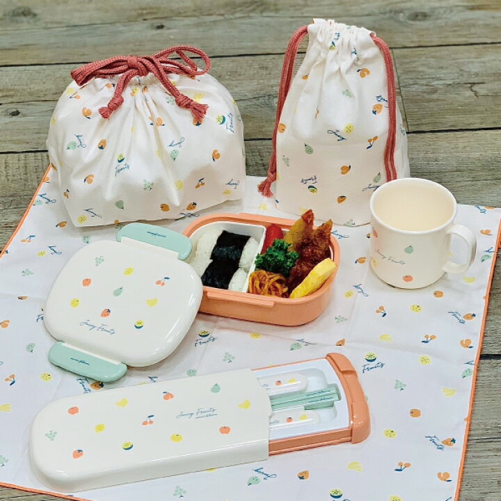 楽天市場】フルーツ ランチグッズ 6点セット かわいい お弁当箱 