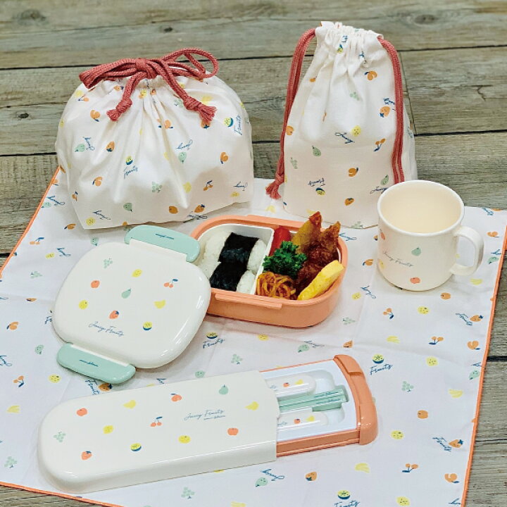 楽天市場】フルーツ ランチグッズ 6点セット かわいい お弁当箱 