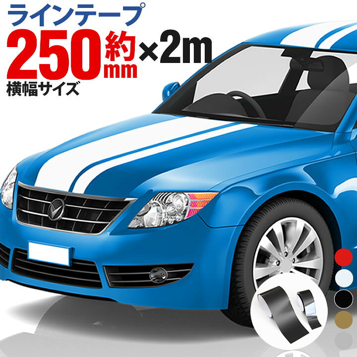 楽天市場】ポイント3倍！【25cm幅×2m(2メートル)】ストライプ ライン 