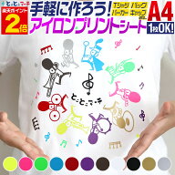 ポイント2倍！ 【1枚から可】 A4サイズ【約20cm×約30cm】 アイロンシート アイロンプリントシートカッテ…