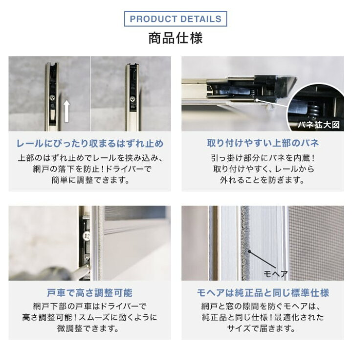 楽天市場】【網戸】【オーダー1,584円〜】LIXIL(TOSTEM) 規格サイズ 