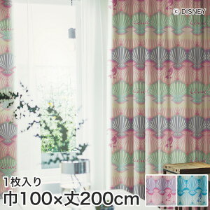 �y�J�[�e���z�X�~�m�G �f�B�Y�j�[ ���� �J�[�e�� PRINCESS Shell(�V�F��) ��100×��200cm*M-1173-L M-1174-L