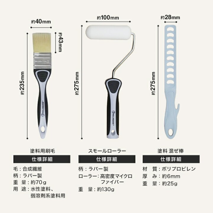 楽天市場】【塗料】塗装道具 ペンキ塗りセット ペンキ塗り道具 ペンキ 