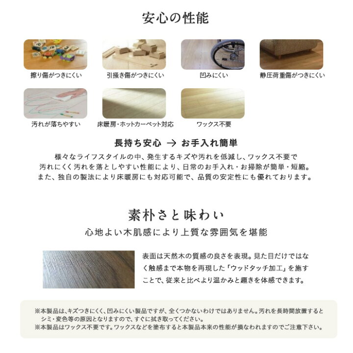楽天市場】【フローリング材】丸玉木材 ニドムエコ リアルS [床暖房 