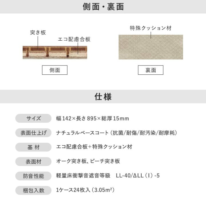 楽天市場】【フローリング材】フローリング パナソニック ウッディ40 