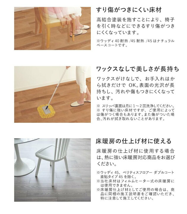 楽天市場】【フローリング材】フローリング パナソニック ウッディ40 