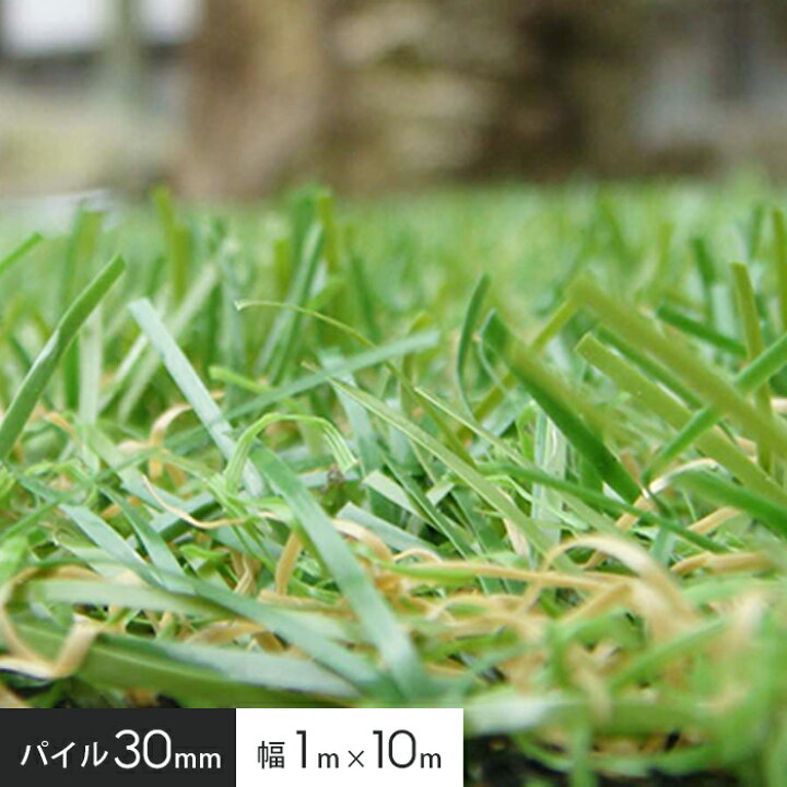 楽天市場】【人工芝】パイル30mm 幅1m×10m巻 FHG-110__js-fhg-110 