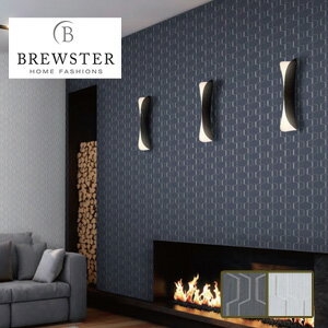 楽天市場 壁紙 のり無し 輸入壁紙 クールで個性的な模様 Tecido Damask Brewster 2603 926 2603 927 Tc リスタ
