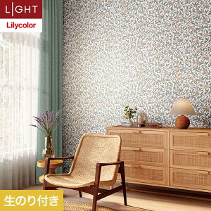 【壁紙】クロスのり付き リリカラ ライト V&A 巾92cm LL-6292__ll-6292