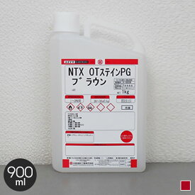 【塗料】【大阪塗料】NTX・OTステインPG 0.9kg レッド__ok-nos-900r