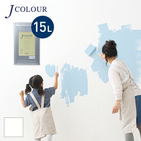 【塗料 ペンキ】壁紙の上から塗れる人にやさしい水性ペイント J COLOUR（Jカラー） 15L ウォーターブルー BP-1d__bp-1d1500